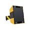 Montour Line Retractable Belt Barrier, Wall Mount, Yellow Case Fixed 20 ft. Black/Yellow Belt WMX160-YW-BYD-F-S-200 - alternate 2